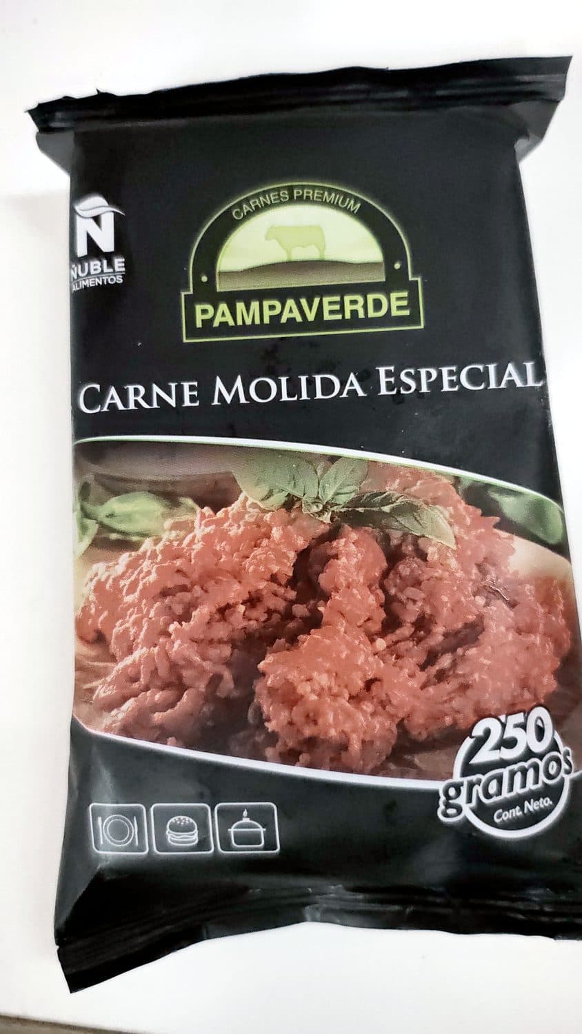 CARNE MOLIDA 250 GRAMOS