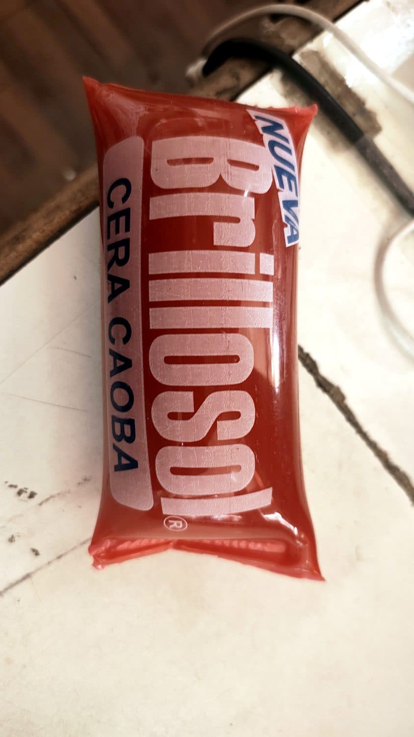 CERA BRILLOSOL ROJA 400ML
