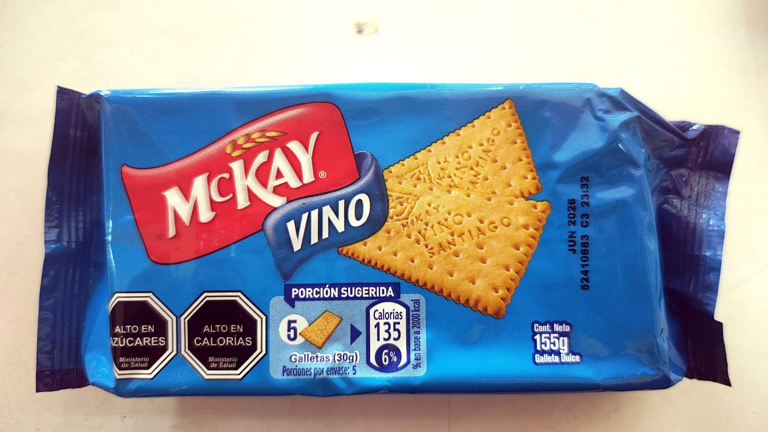 GALLETA VINO 40G McKAY