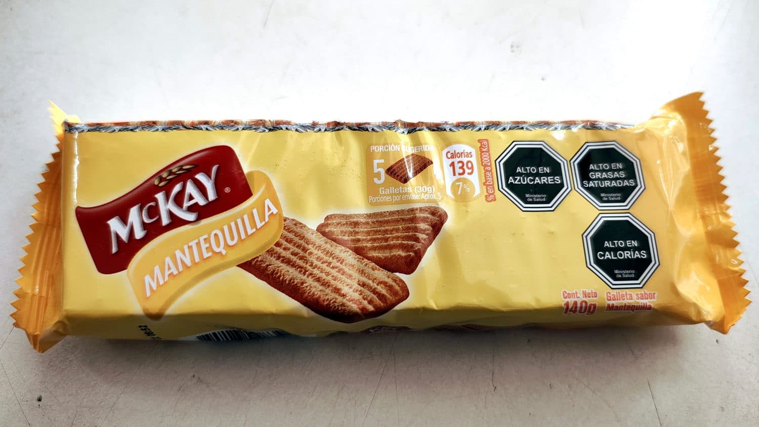 GALLETAS MANTEQUILLA 140G McKAY